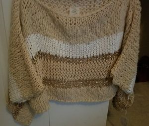 Free People crop sweater